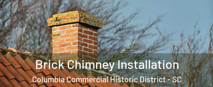 Brick Chimney Installation Columbia Commercial Historic District - SC