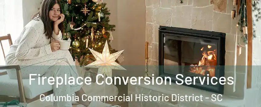 Fireplace Conversion Services Columbia Commercial Historic District - SC