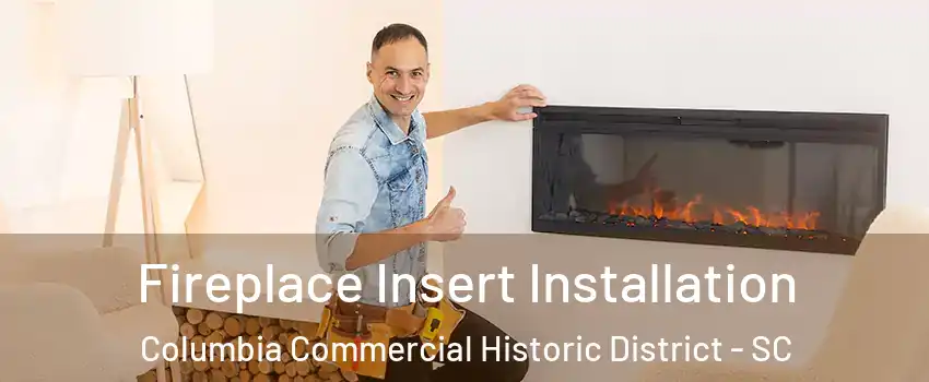 Fireplace Insert Installation Columbia Commercial Historic District - SC