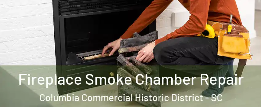 Fireplace Smoke Chamber Repair Columbia Commercial Historic District - SC