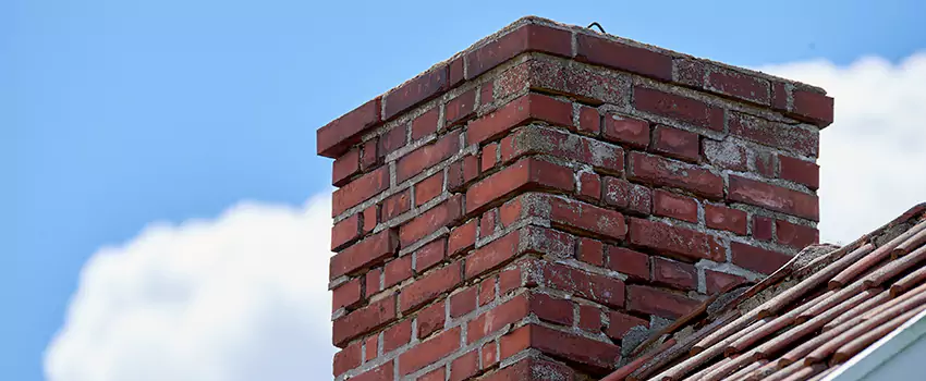 Brick Chimney Flue Installation in Columbia Commercial Historic District, SC