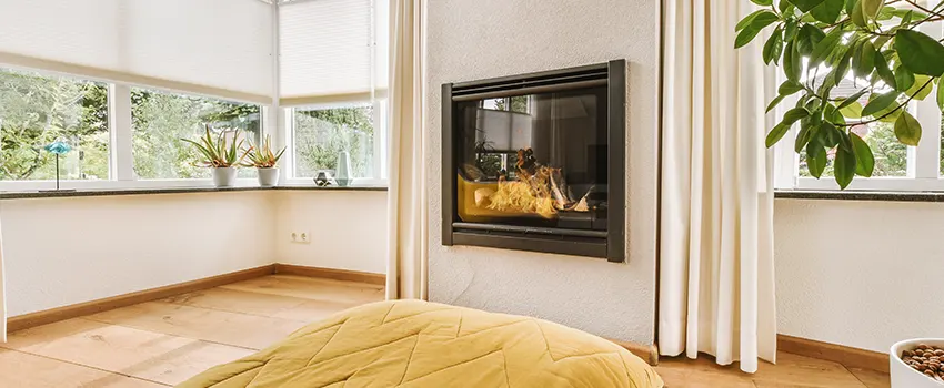 Residential Fireplace Ceramic Glass Installation in Columbia Commercial Historic District, SC