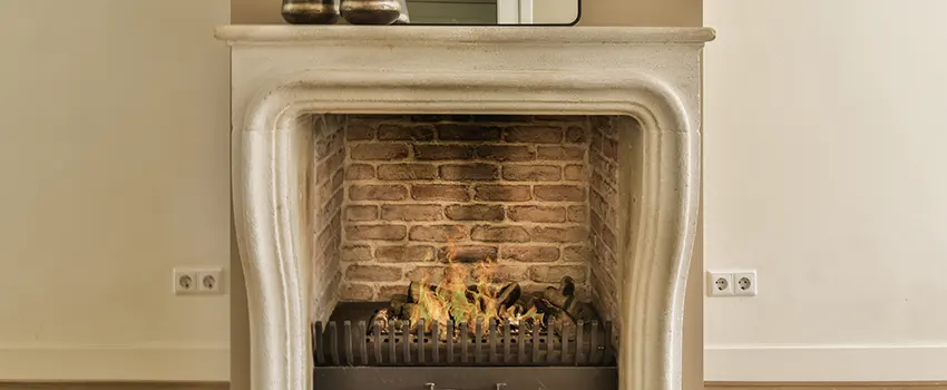 Vintage-style Fireplace Redesign in Columbia Commercial Historic District, South Carolina