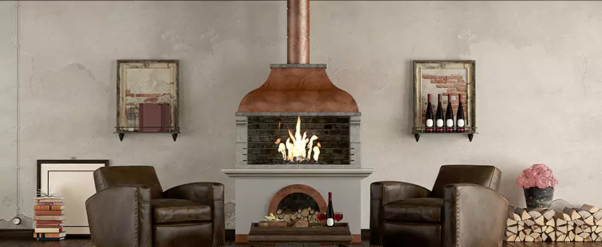 Thelin Hearth Products Providence Pellet Insert Fireplace Installation in Columbia Commercial Historic District, SC