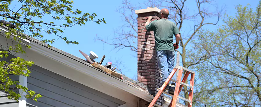 Vinyl and PVC Chimney Flashing Installation in Columbia Commercial Historic District, SC