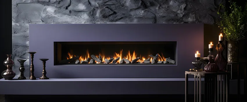Ember Bed for Ventless Gas Fireplace in Columbia Commercial Historic District, SC