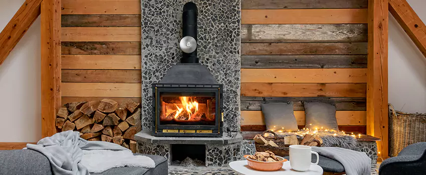Thelin Hearth Products Direct Vent Gas Stove Fireplace Inspection in Columbia Commercial Historic District, South Carolina