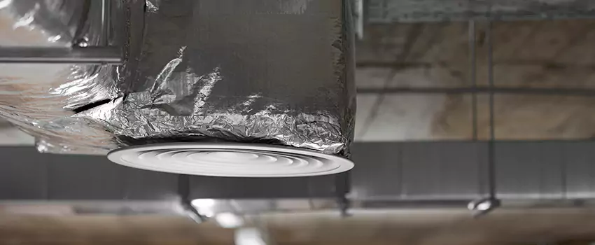 Signs of Dust Accumulation in Vents in Columbia Commercial Historic District, SC