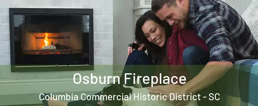 Osburn Fireplace Columbia Commercial Historic District - SC